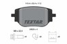 Set placute frana Textar 2062501