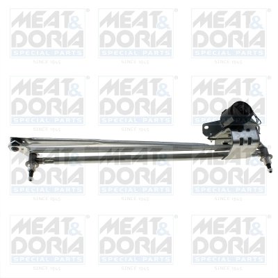 SISTEM STERGATOR PARBRIZ MEAT & DORIA 207129 - Compatibil cu CITROEN, FIAT, PEUGEOT
