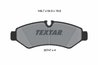 SET PLACUTE FRANA TEXTAR 2074701 - Compatibil cu FREIGHTLINER, MERCEDES-BENZ