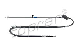 CABLU FRANA DE MANA TOPRAN 208 587 - Compatibil cu OPEL, VAUXHALL
