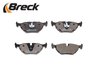 SET PLACUTE FRANA BRECK 20995 00 704 00 - Compatibil cu BMW