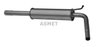 TOBA ESAPAMENT INTERMEDIARA ASMET 21.030 - Compatibil cu SEAT, SKODA, VW