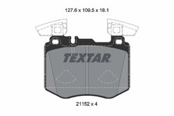 Set placute frana Textar 2115201