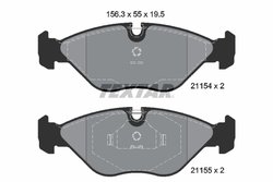 Set placute frana Textar 2115402