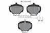 SET PLACUTE FRANA TEXTAR 2123701 - Compatibil cu LAND ROVER