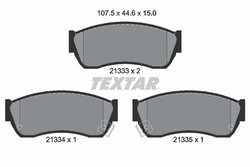 Set placute frana Textar 2133301