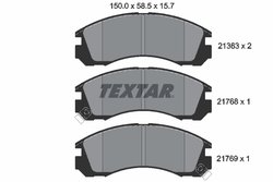Set placute frana Textar 2136301