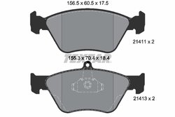 Set placute frana Textar 2141101