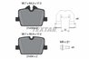 Set placute frana Textar 2143301
