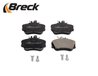 SET PLACUTE FRANA BRECK 21439 00 701 10 - Compatibil cu MERCEDES-BENZ
