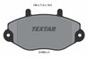 Set placute frana Textar 2146901