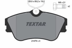 Set placute frana Textar 2147902