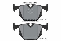 Set placute frana Textar 2148703