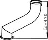 RACORD EVACUARE DINEX 21502 - Compatibil cu DAF