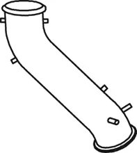RACORD EVACUARE DINEX 21519 - Compatibil cu DAF