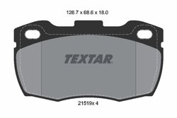 Set placute frana Textar 2151901