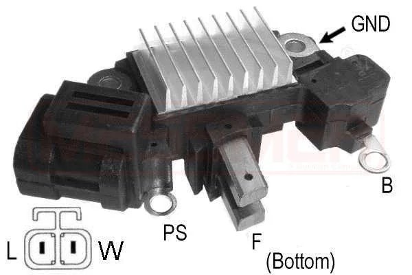 REGULATOR ALTERNATOR ERA 215406 - Compatibil cu HONDA, OPEL, VAUXHALL