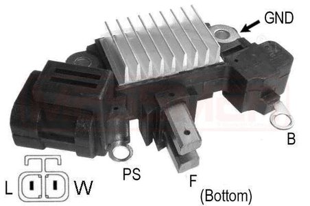 REGULATOR ALTERNATOR ERA 215406 - Compatibil cu HONDA, OPEL, VAUXHALL