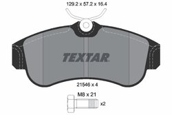 SET PLACUTE FRANA TEXTAR 2154601 - Compatibil cu NISSAN