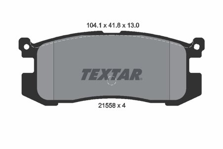 Set placute frana Textar 2155801