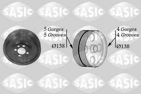 FULIE ARBORE COTIT / VIBROCHEN SASIC 2156001 - Compatibil cu SKODA, VW