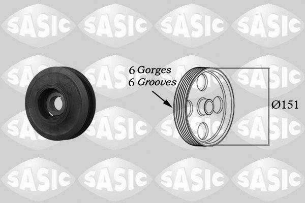 FULIE ARBORE COTIT / VIBROCHEN SASIC 2156008 - Compatibil cu OPEL, SAAB