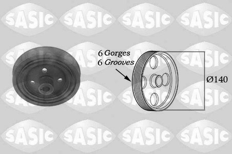 Fulie arbore cotit / vibrochen Sasic 2156005