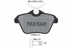 Set placute frana Textar 2160601