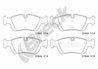 Set placute frana Breck 21643 00 701 00