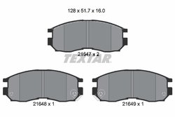 Set placute frana Textar 2164701