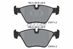 Set placute frana Textar 2167703