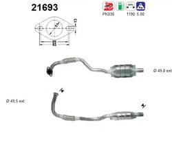 Catalizator AS 21693