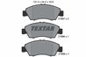 Set placute frana Textar 2169701