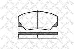 Set placute frana Stellox 217 000B-SX