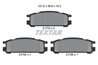 Set placute frana Textar 2170301