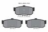 Set placute frana Textar 2171301
