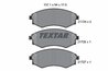 Set placute frana Textar 2172501