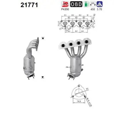 Catalizator AS 21771