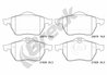 Set placute frana Breck 21829 00 701 00