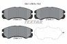SET PLACUTE FRANA TEXTAR 2184501 - Compatibil cu ACURA, CHEVROLET, HOLDEN, HONDA, ISUZU, OPEL, VAUXHALL