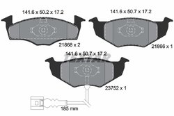 Set placute frana Textar 2186801