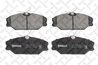 Set placute frana Stellox 219 000B-SX