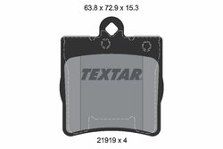 SET PLACUTE FRANA TEXTAR 2191901 - Compatibil cu MERCEDES-BENZ