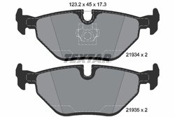 SET PLACUTE FRANA TEXTAR 2193402 - Compatibil cu ALPINA, BAIC, BMW, BMW (BRILLIANCE), JINBEI, MG, MG (NANJING), MG (SAIC), ROEWE