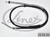 CABLU FRANA DE MANA LINEX 22.01.02 - Compatibil cu LANCIA