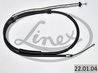 CABLU FRANA DE MANA LINEX 22.01.04 - Compatibil cu LANCIA