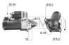ELECTROMOTOR ERA 220001A - Compatibil cu BEDFORD, CHEVROLET, DAEWOO, FIAT, OPEL, VAUXHALL