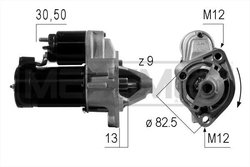 ELECTROMOTOR ERA 220004A - Compatibil cu AUDI, SKODA, VW