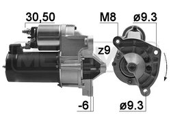 ELECTROMOTOR ERA 220044A - Compatibil cu CITROEN, FIAT, PEUGEOT