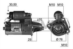 ELECTROMOTOR ERA 220172A - Compatibil cu FORD, MAZDA, VOLVO